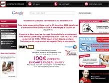 Tablet Screenshot of dartybox.fr